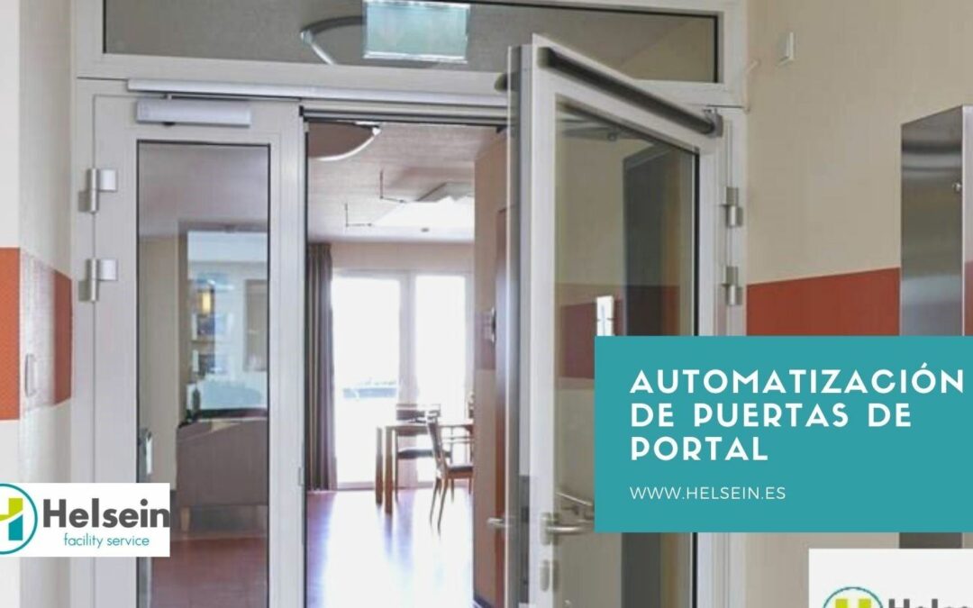 Automatización de puertas de portal
